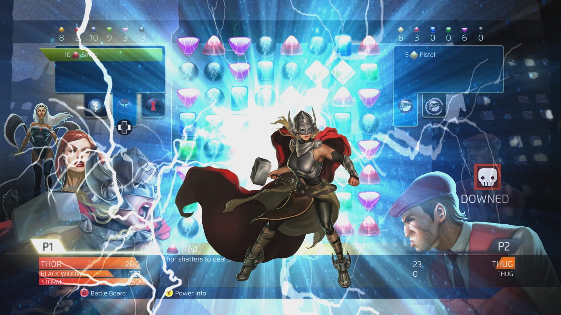 Captura de pantalla - Marvel Puzzle Quest: Dark Reign