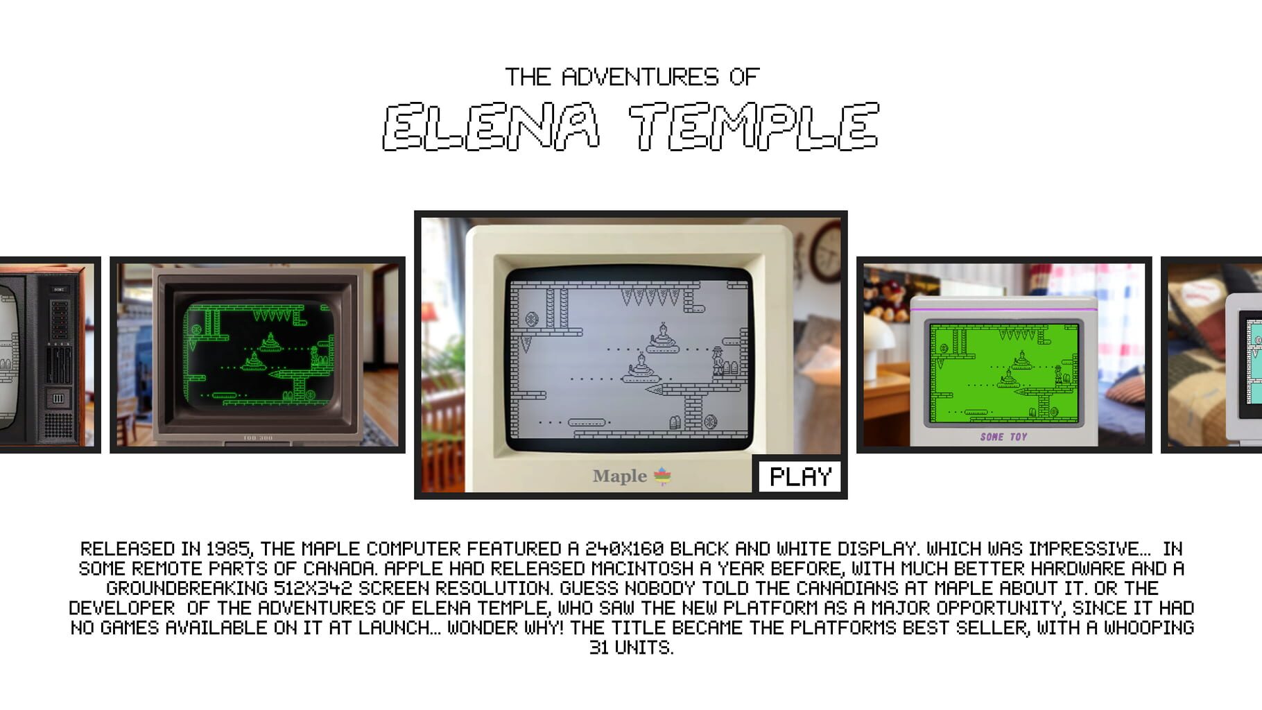 The Adventures of Elena Temple screenshot