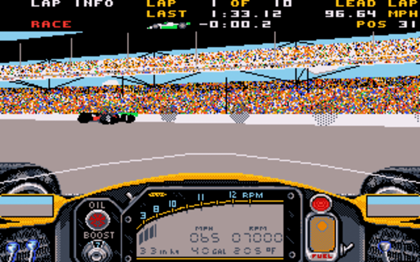 Indianapolis 500: The Simulation screenshot