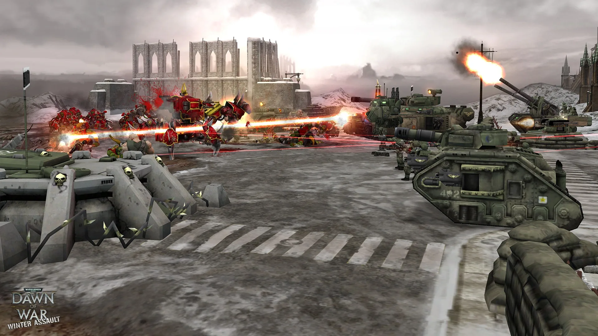 Captura de pantalla - Warhammer 40,000: Dawn of War - Winter Assault