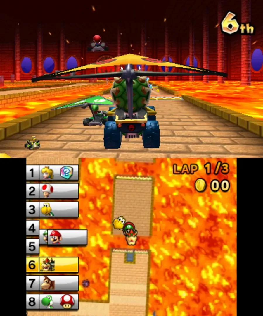 Captura de pantalla - Mario Kart 7