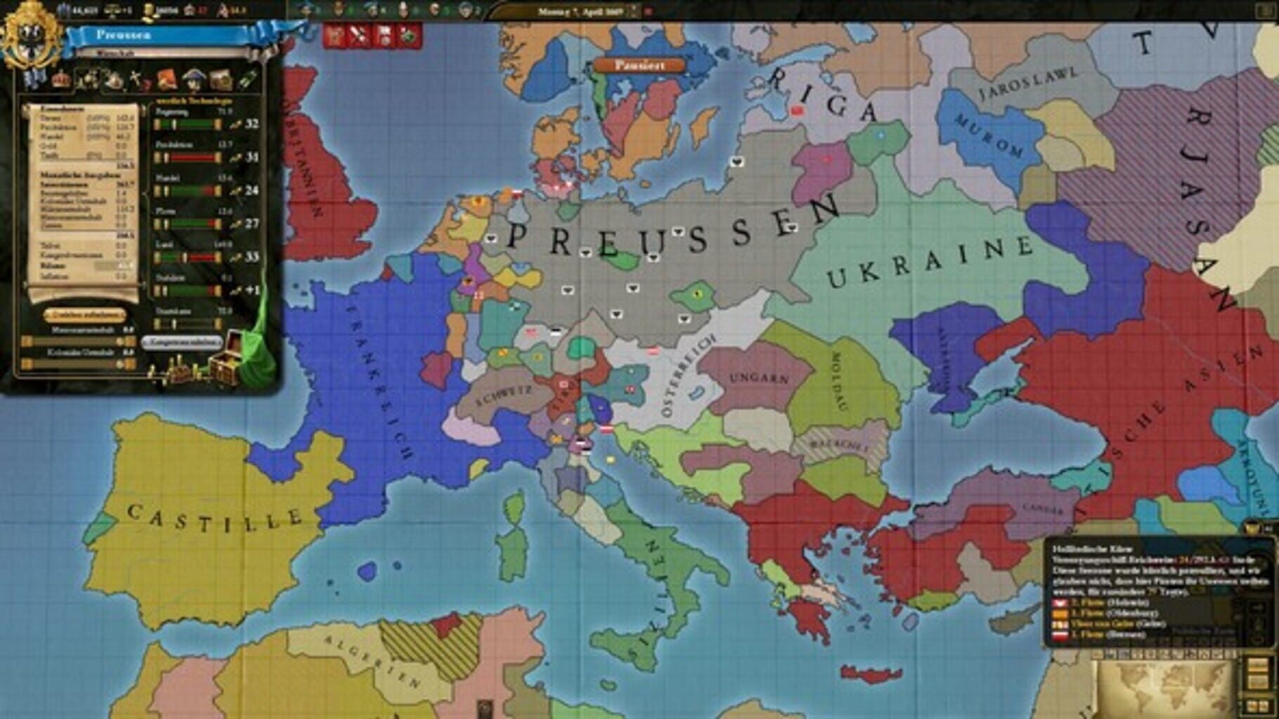 Обзор игр европы. Европа 3 игра. Игра Европа 3 карта. Германия Европа Универсалис 3.