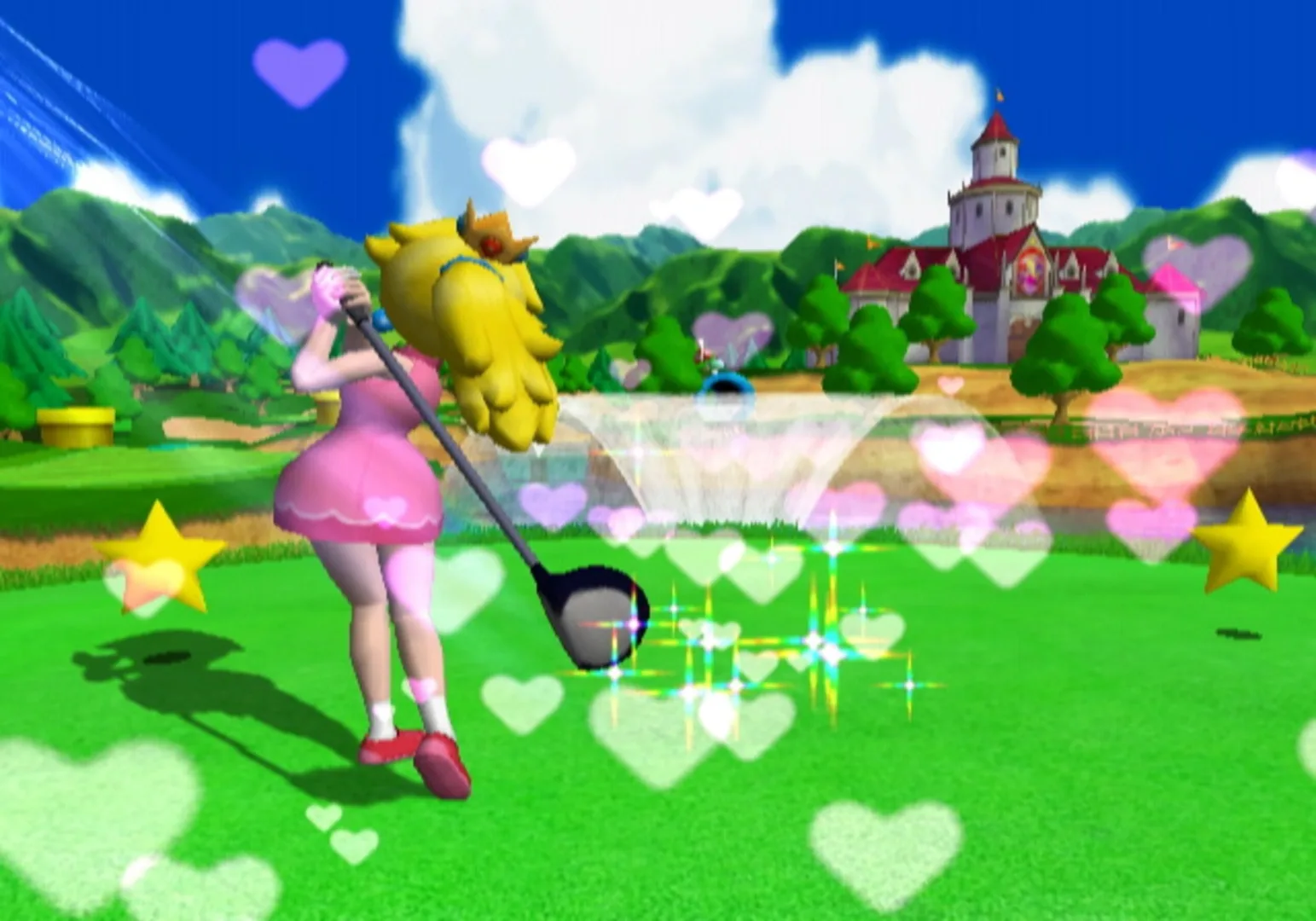 Captura de pantalla - Mario Golf: Toadstool Tour