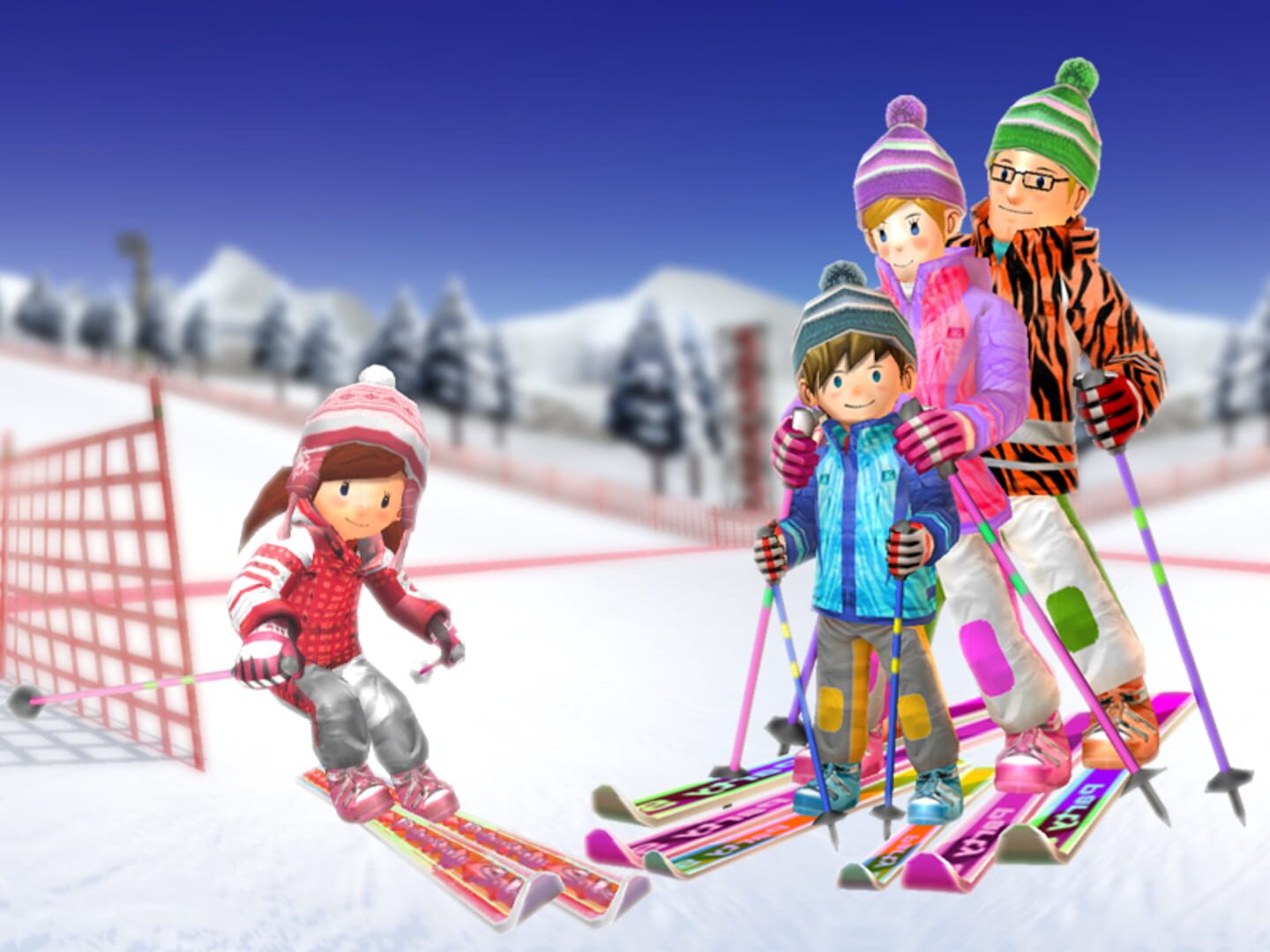 Зимние игры какие виды есть. Дети катаются на лыжах. Зимний спорт для детей. Зимние игры для детей. Лыжники на прогулке.