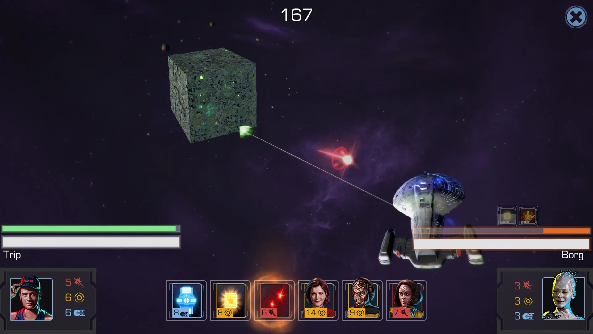 Captura de pantalla - Star Trek: Timelines