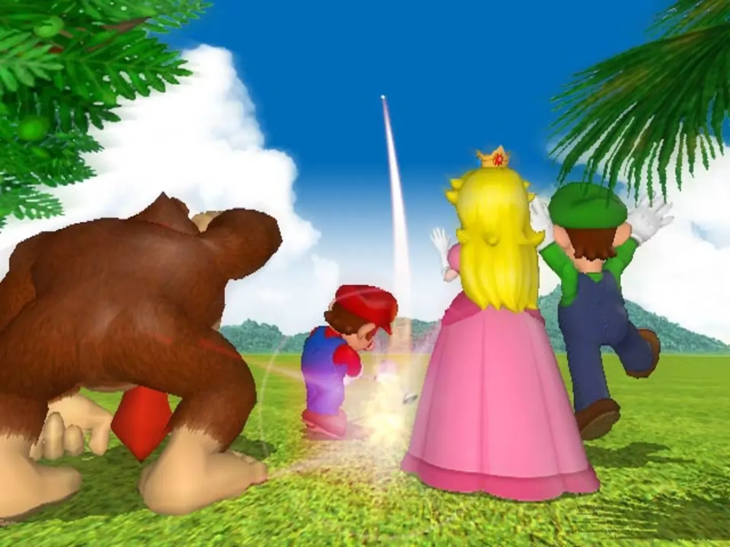 Captura de pantalla - Mario Golf: Toadstool Tour