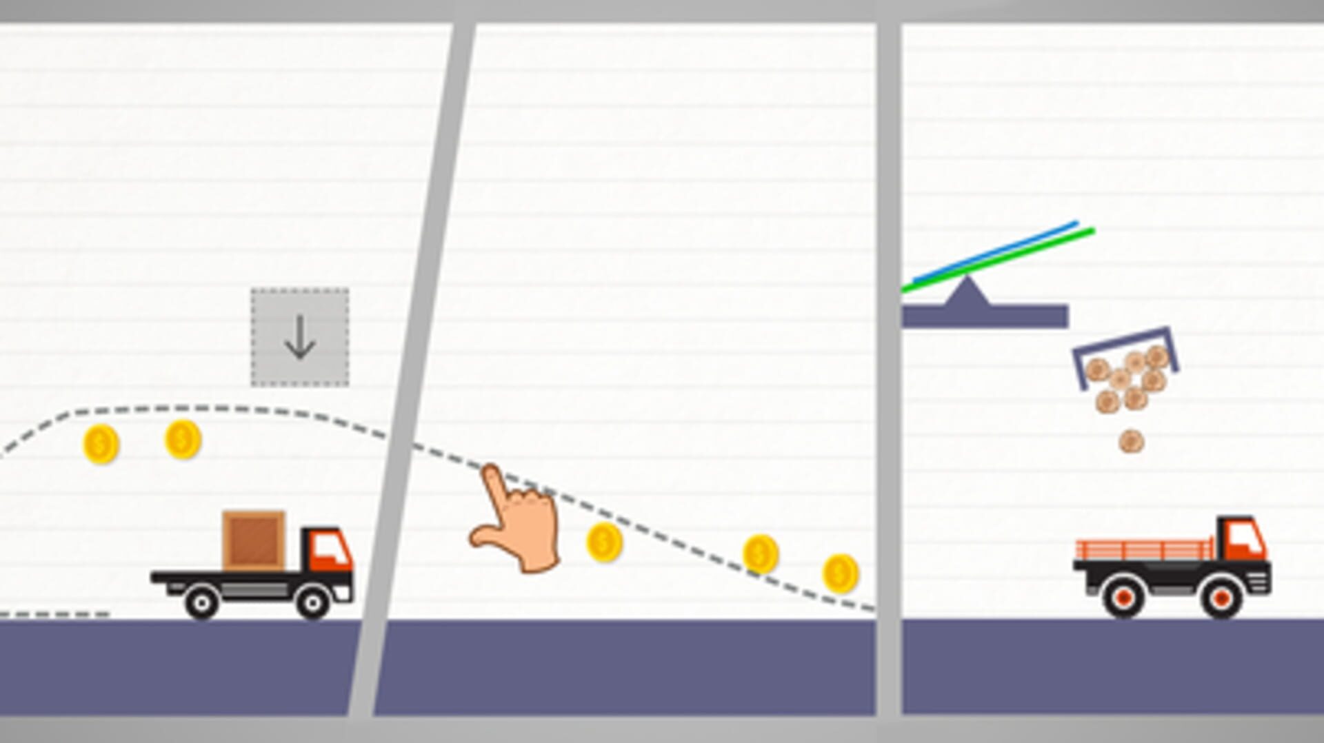 Brain on Physics Boxs Puzzles - Screenshot