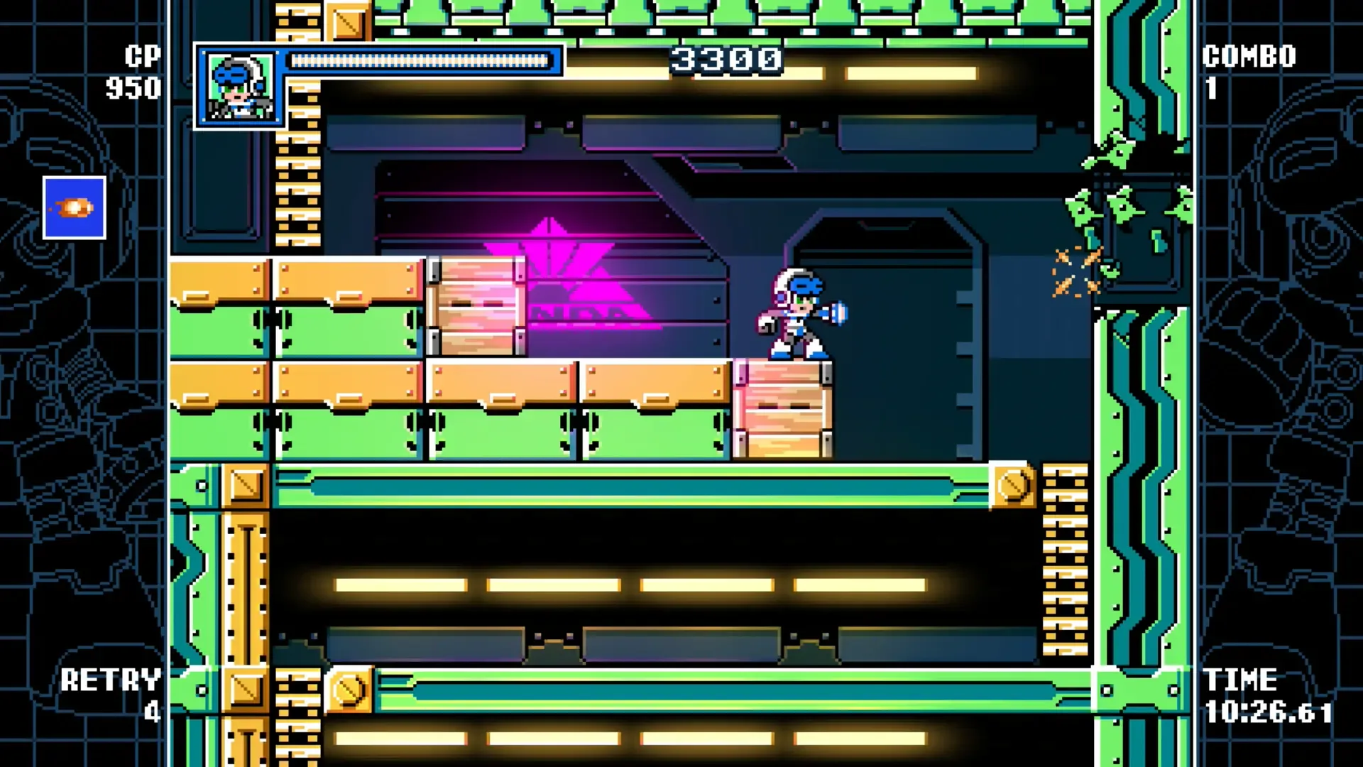Captura de pantalla - Mighty Gunvolt Burst