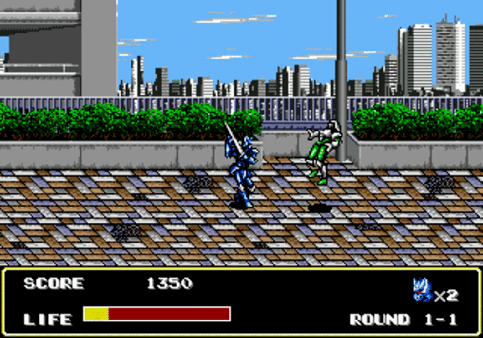 Mazin Saga: Mutant Fighter screenshot