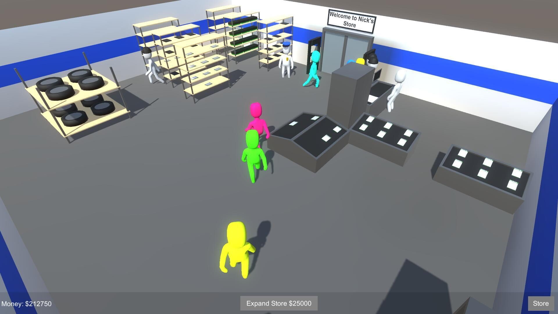 Supermarket Tycoon - Screenshot