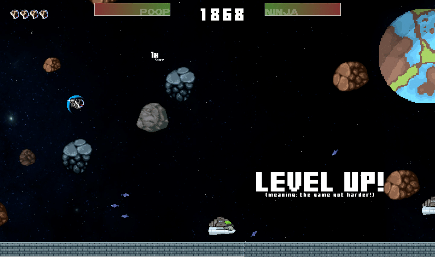 Super Space Pug screenshot