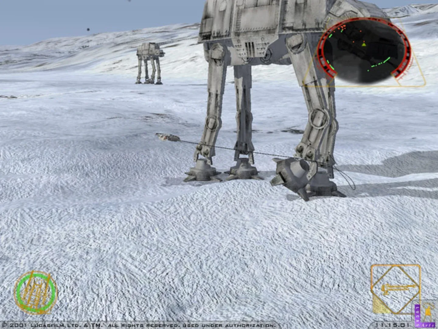 Captura de pantalla - Star Wars: Rogue Squadron II - Rogue Leader