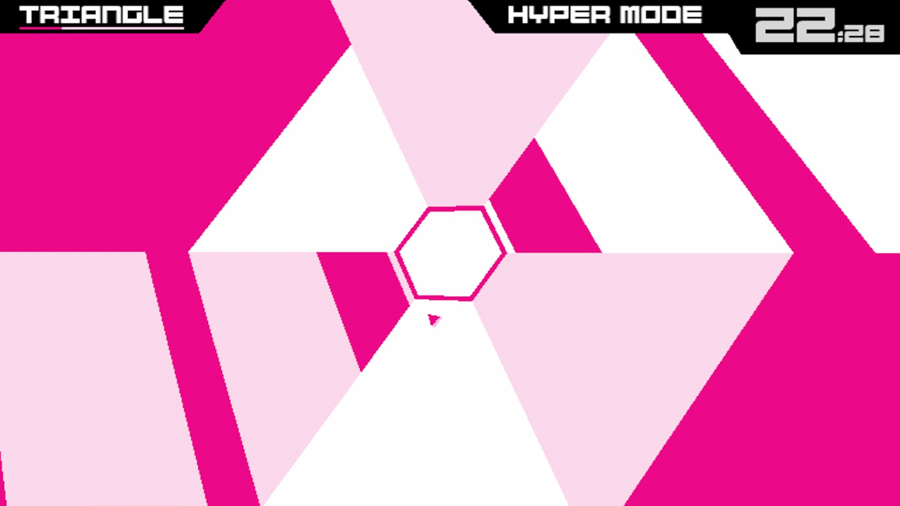 Super Hexagon screenshot