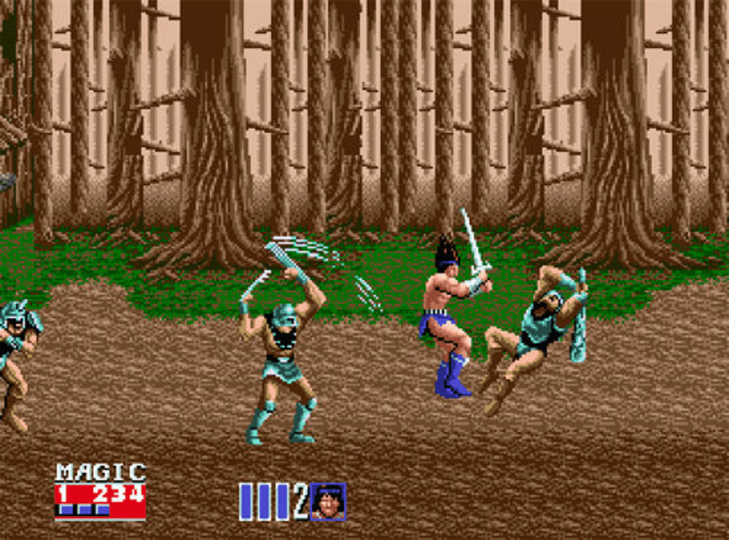 Golden Axe II screenshot