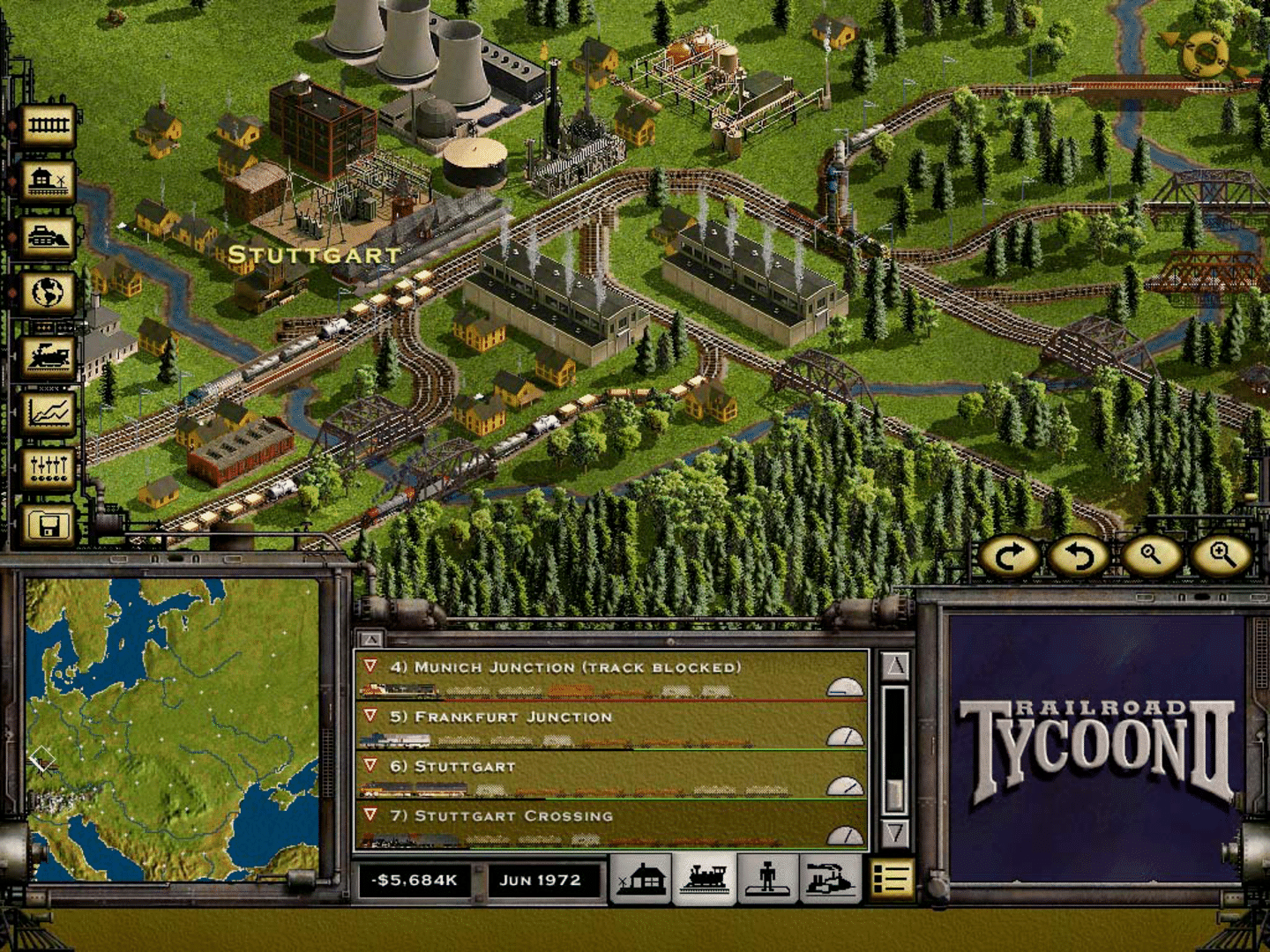 Railroad Tycoon II Platinum screenshot