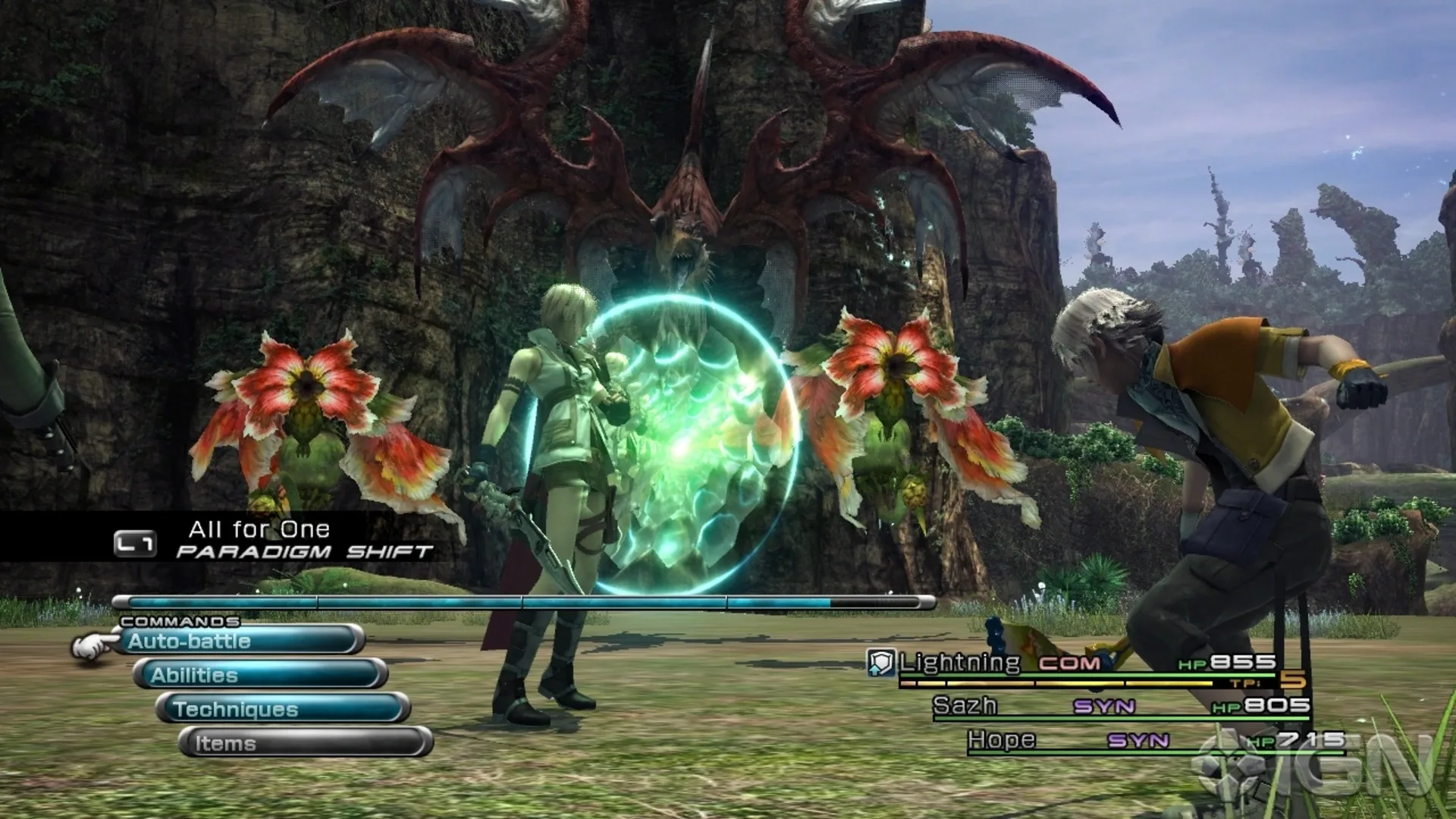 Captura de pantalla - Final Fantasy XIII