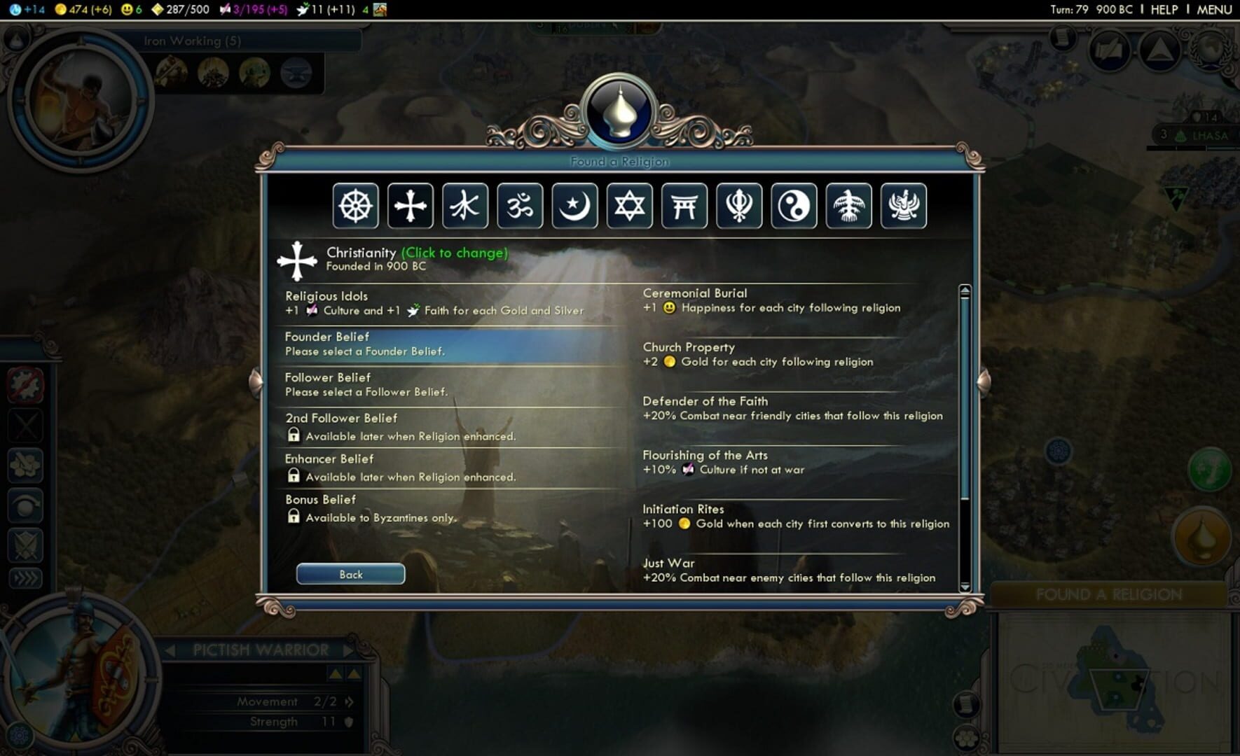 Captura de pantalla - Sid Meier's Civilization V: Gods & Kings