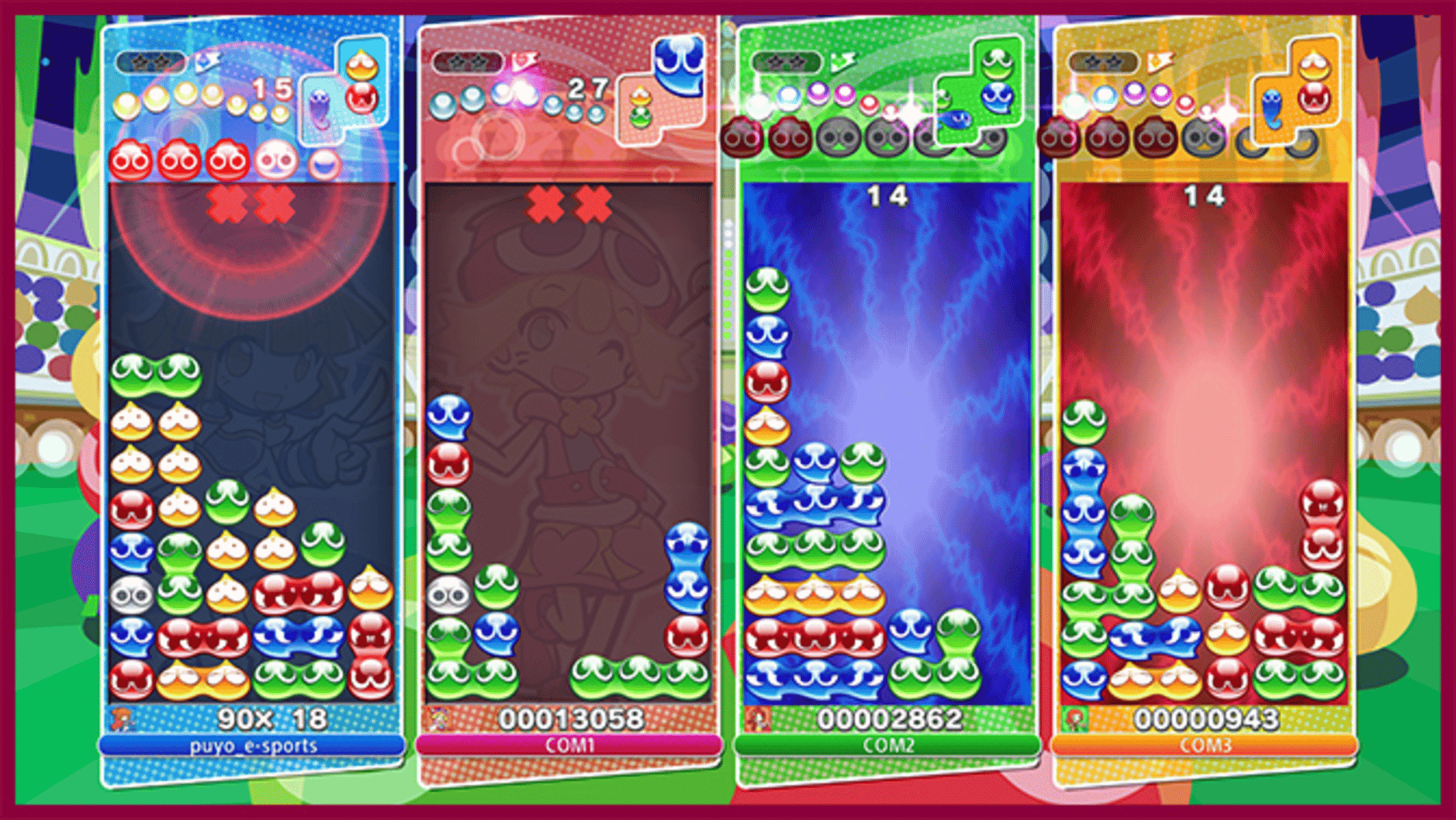 Puyo Puyo Champions screenshot