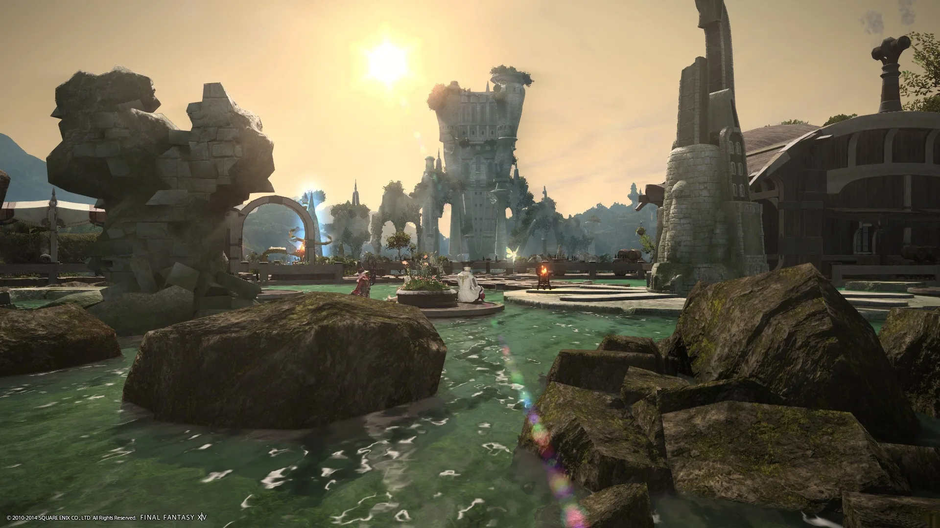 Captura de pantalla - Final Fantasy XIV Online