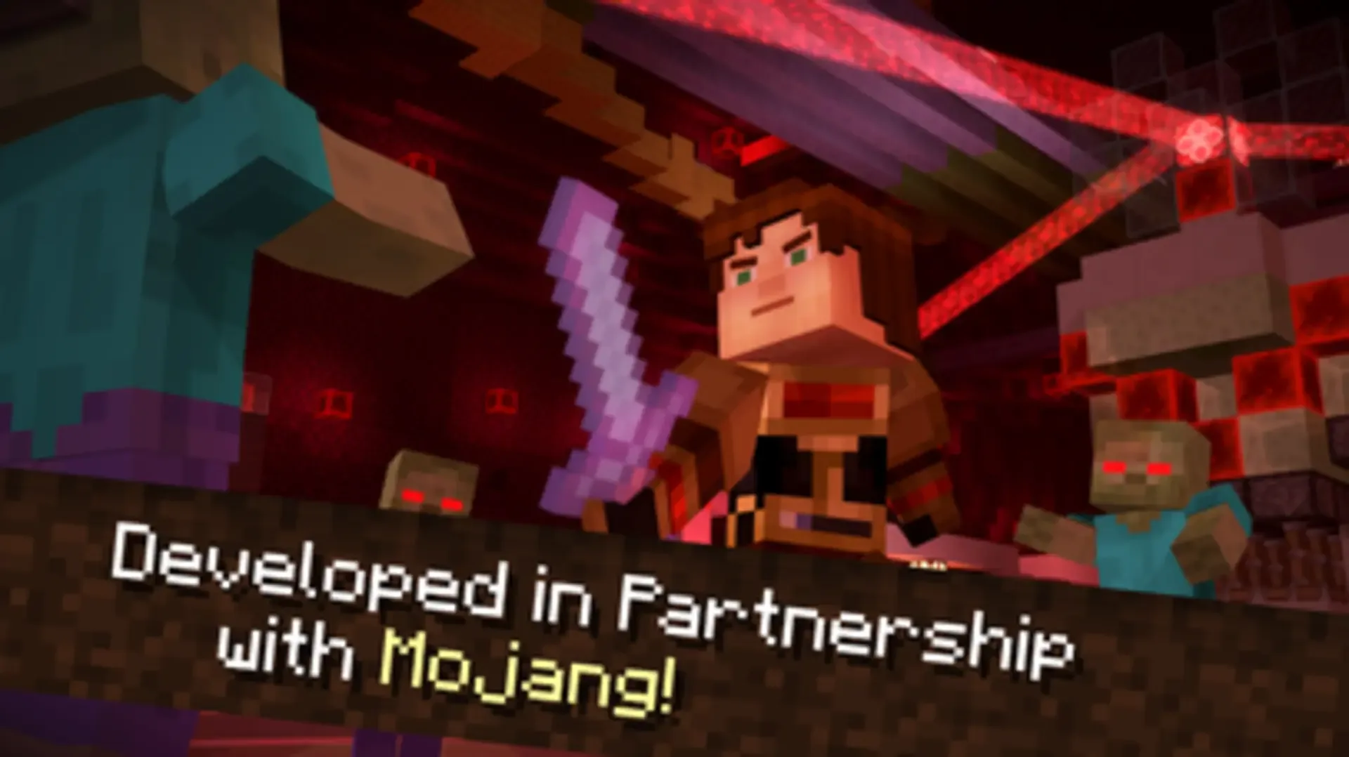 Captura de pantalla - Minecraft: Story Mode