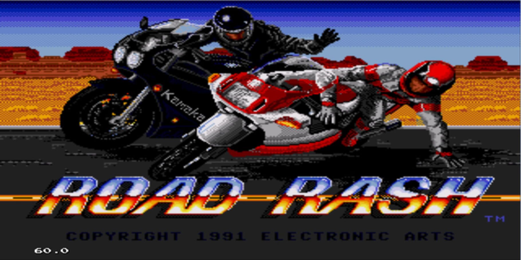 Captura de pantalla - Road Rash