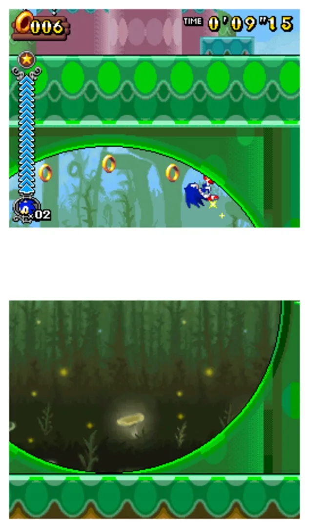 Captura de pantalla - Sonic Rush Adventure