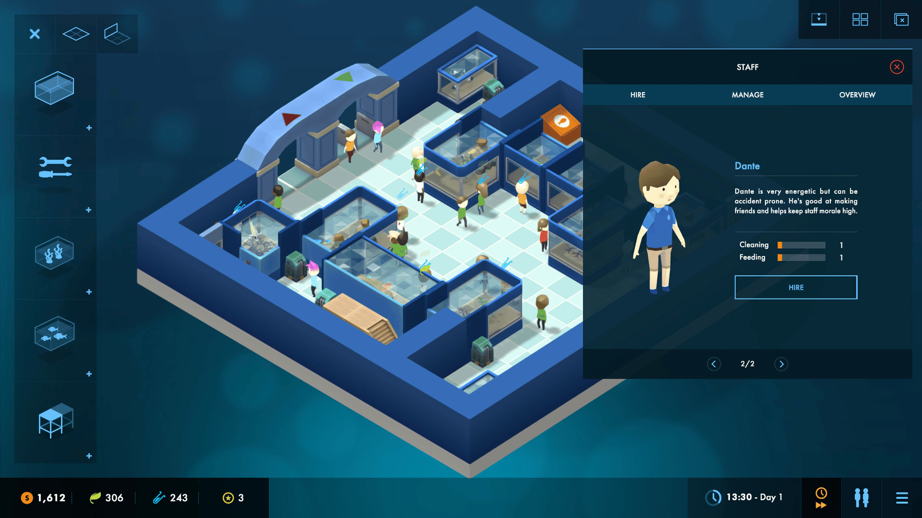 Megaquarium screenshot