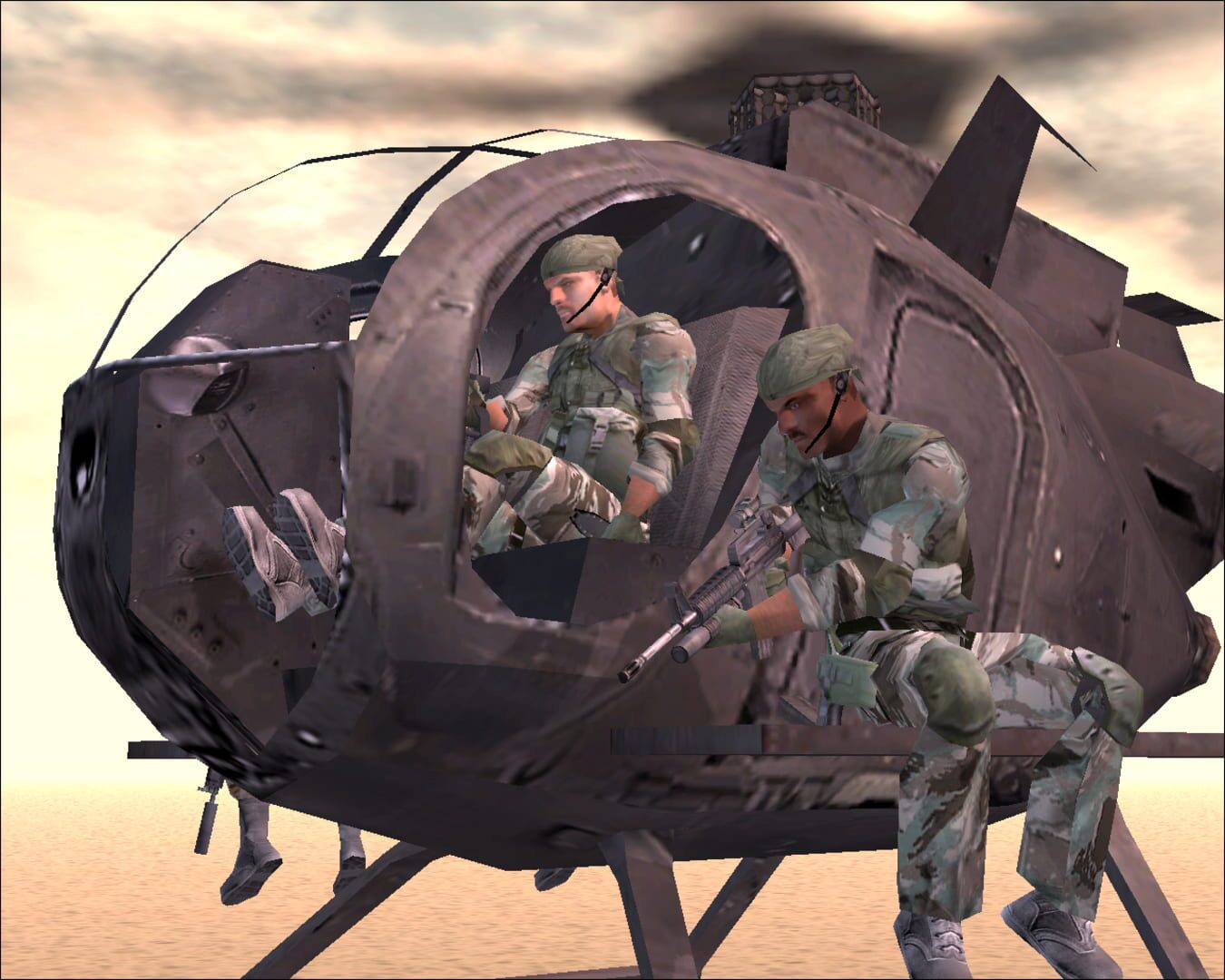 Captura de pantalla - Delta Force: Black Hawk Down - Team Sabre