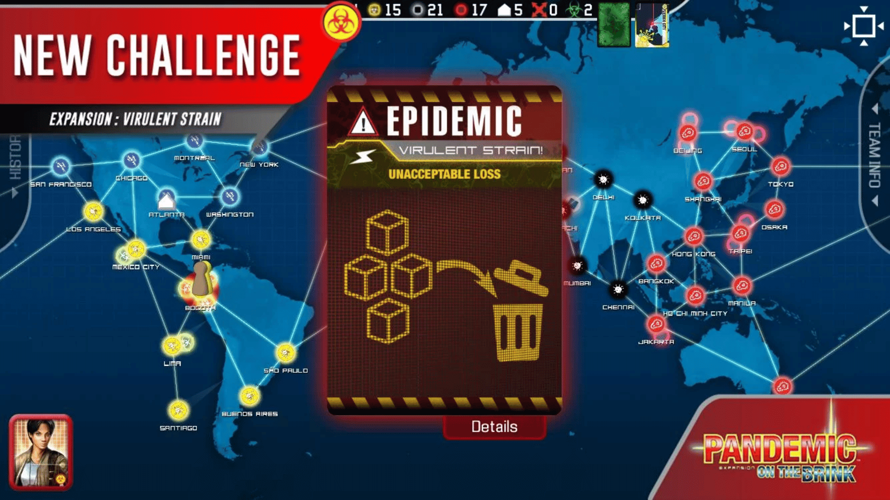 Pandemic: The Board Game screenshot