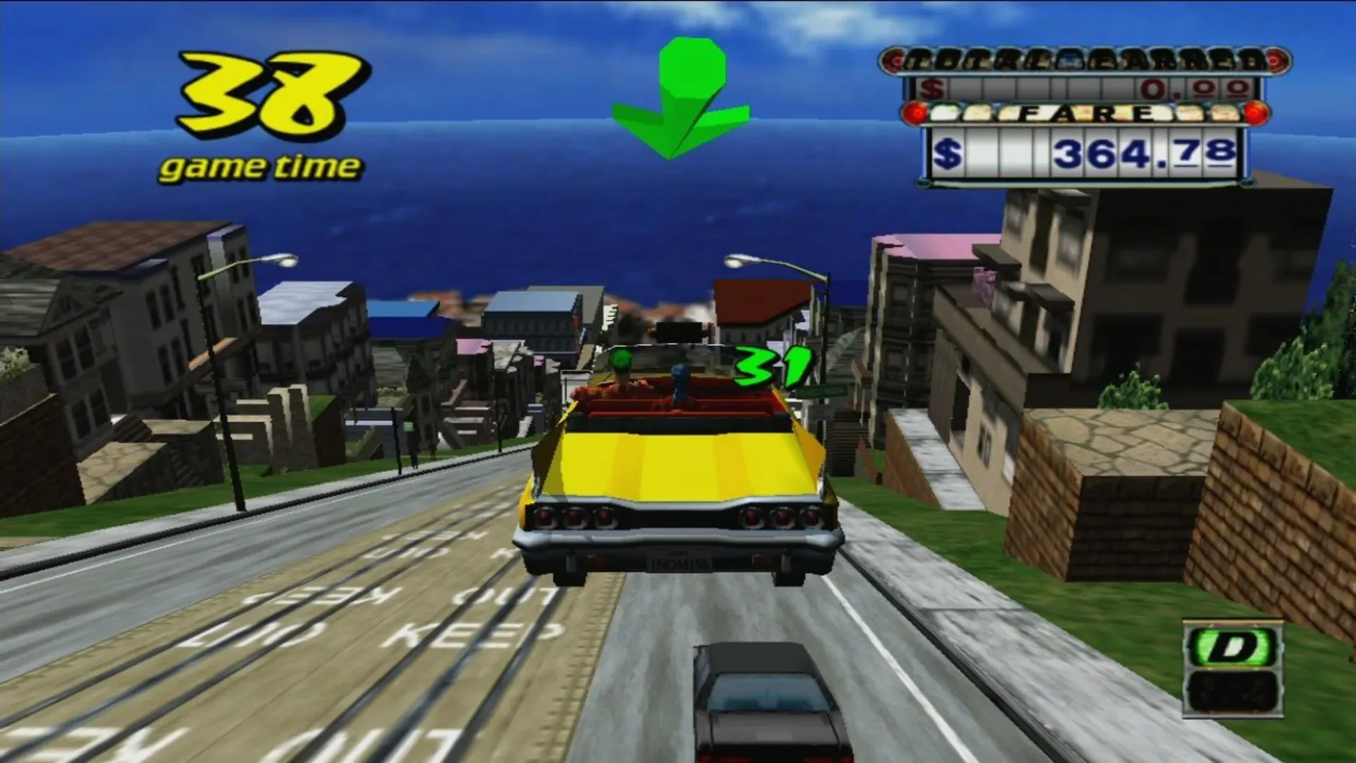 Captura de pantalla - Crazy Taxi