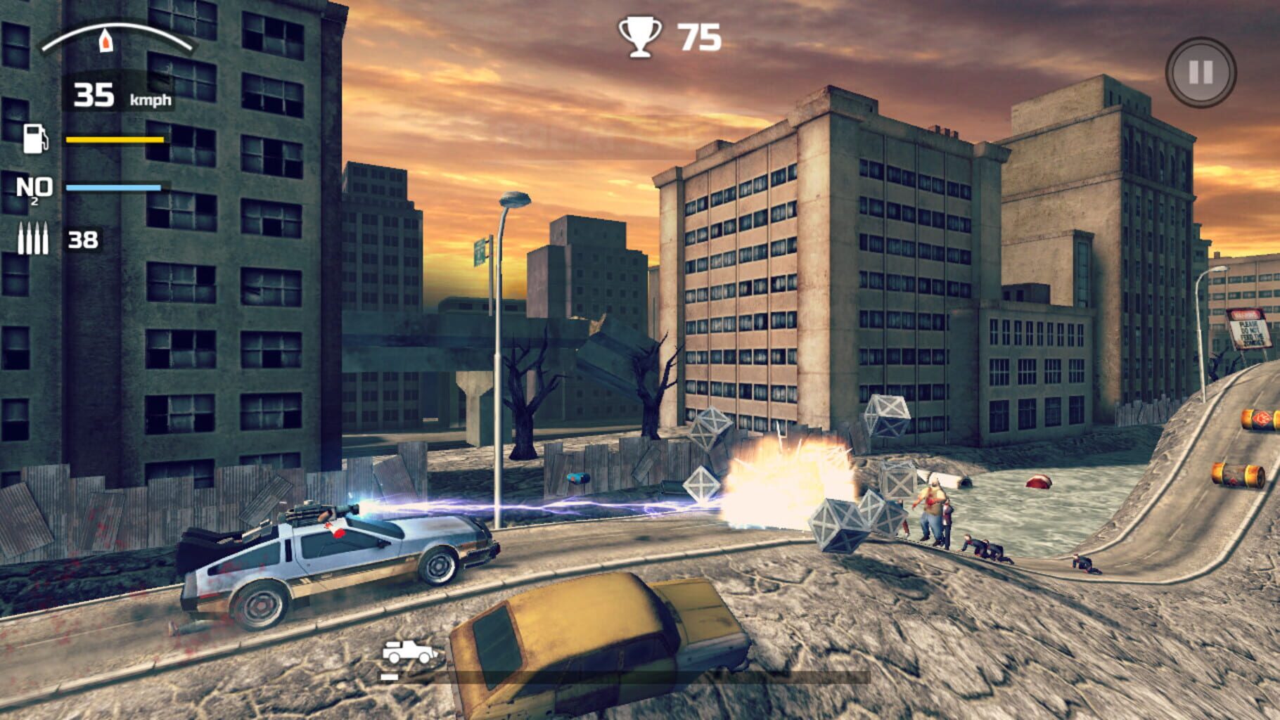 Captura de pantalla - Zombie Derby 2
