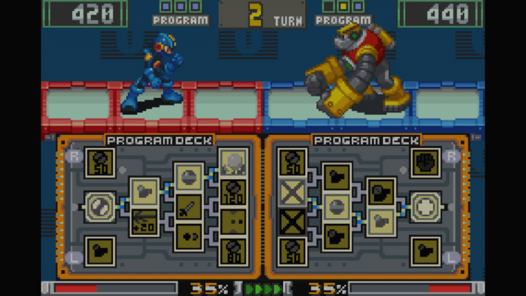 Mega Man Battle Chip Challenge screenshot