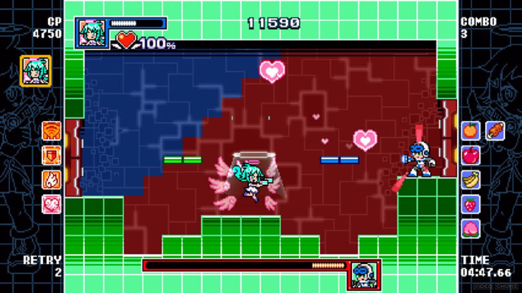 Captura de pantalla - Gal Gunvolt Burst