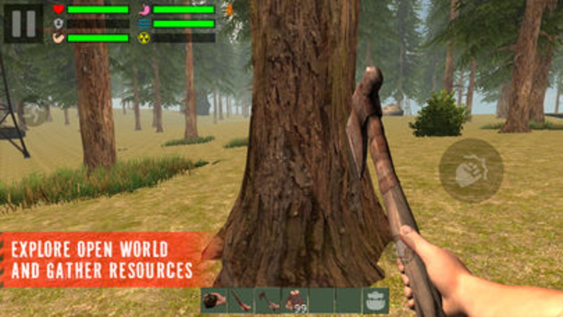 Игра где рубят дерево. Игра рубить деревья. Игры про людей которые дерево рубят. The Survivor: Rusty Forest обзор.