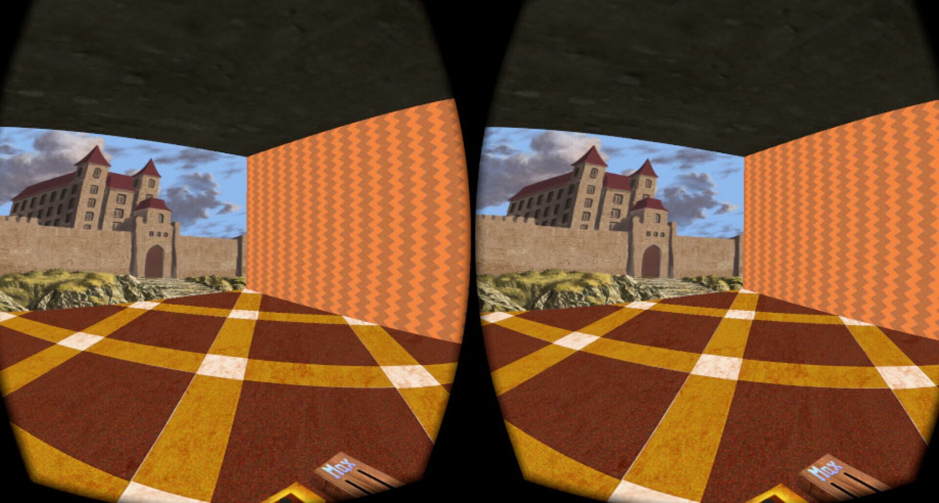Paradise Checkers VR - Screenshot