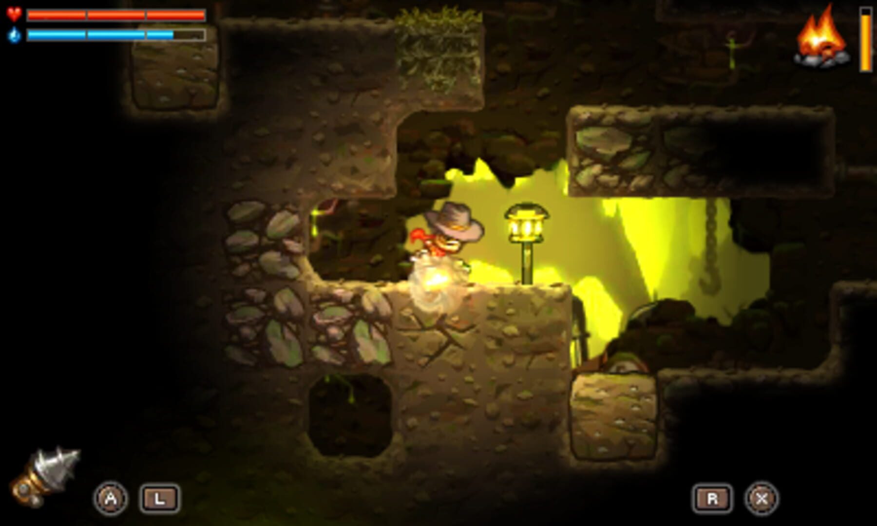 SteamWorld Dig screenshot
