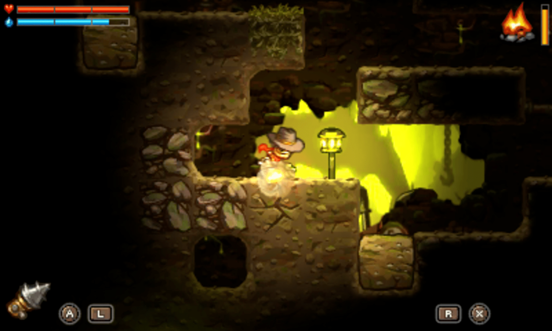 SteamWorld Dig screenshot