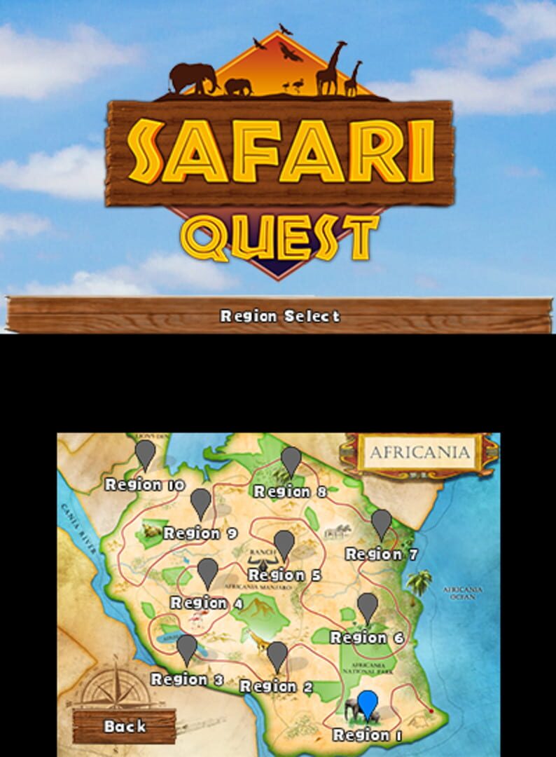 Captura de pantalla - Safari Quest