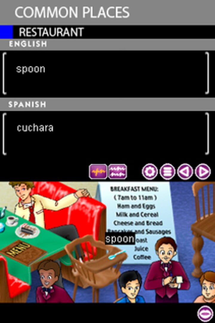 Captura de pantalla - Play & Learn Spanish