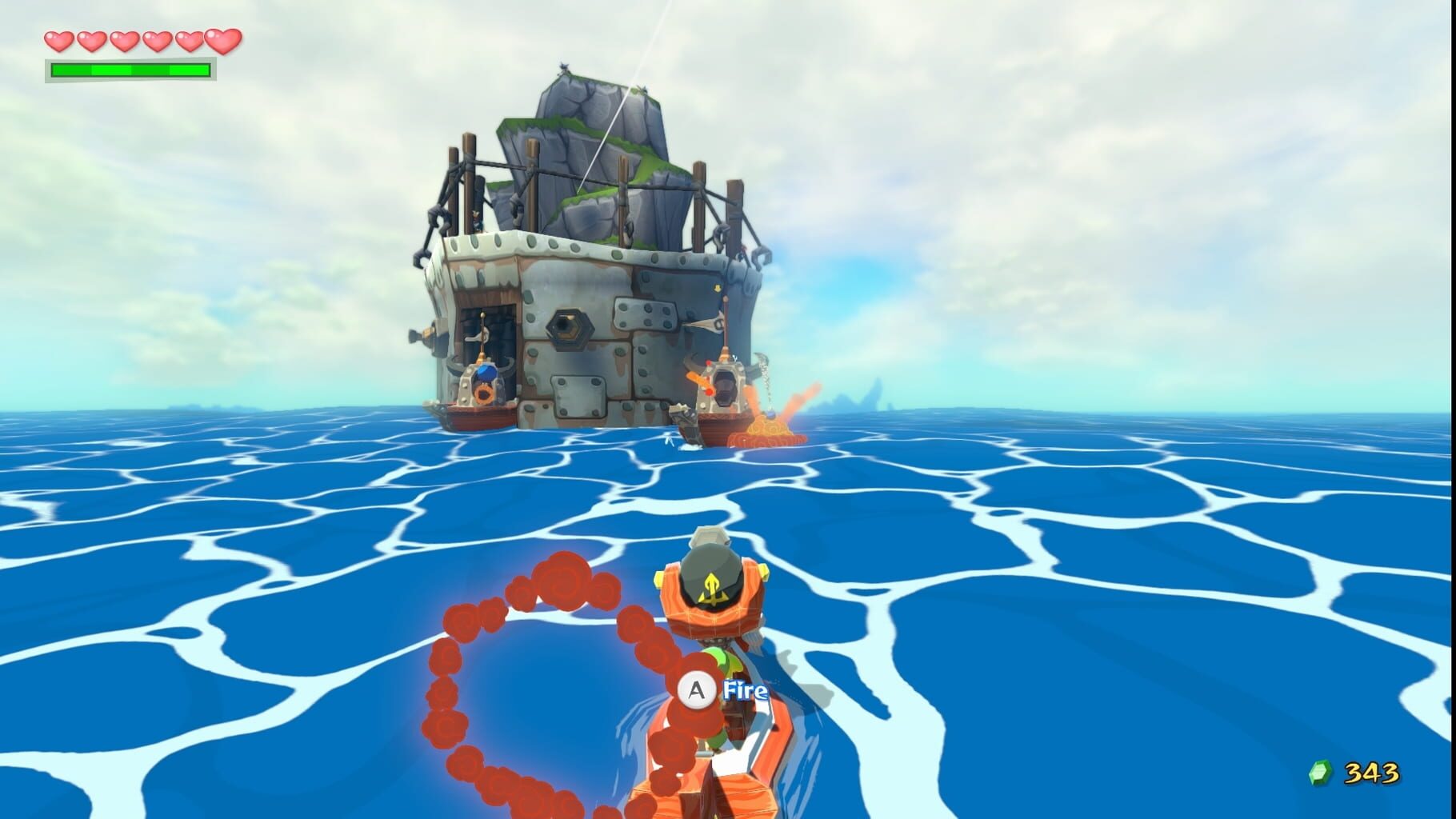 Captura de pantalla - The Legend of Zelda: The Wind Waker HD