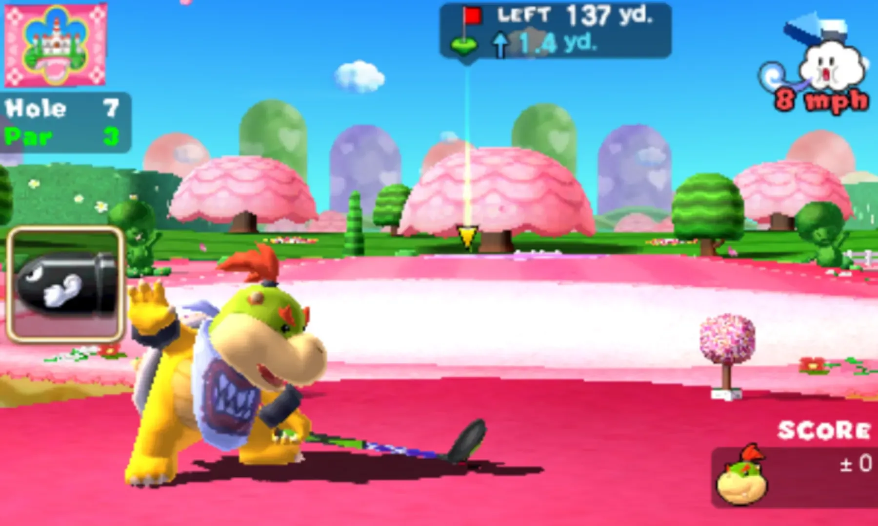 Captura de pantalla - Mario Golf: World Tour