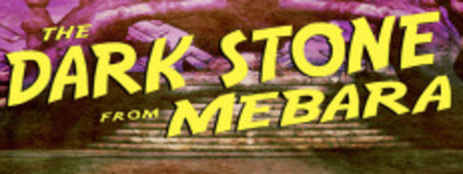 The Dark Stone from Mebara Cover