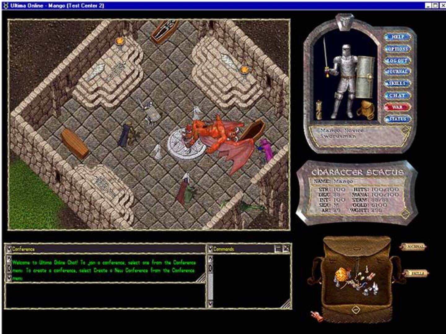 Captura de pantalla - Ultima Online