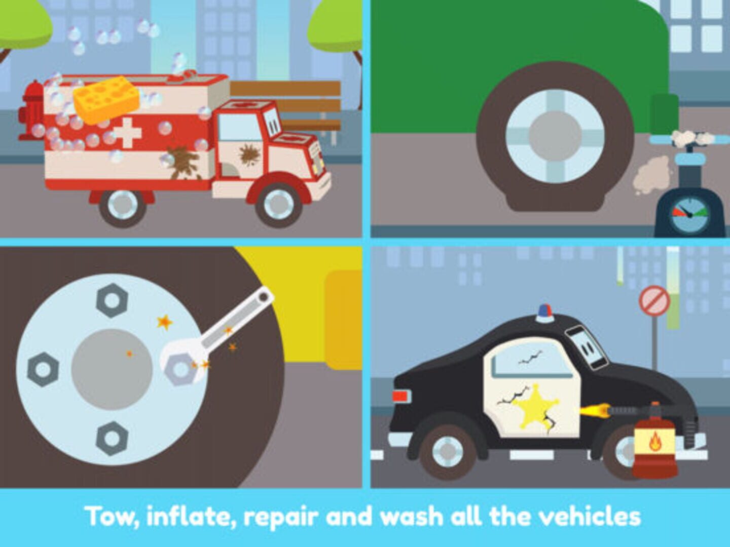 Tom the Tow Truck of Car City - Screenshot