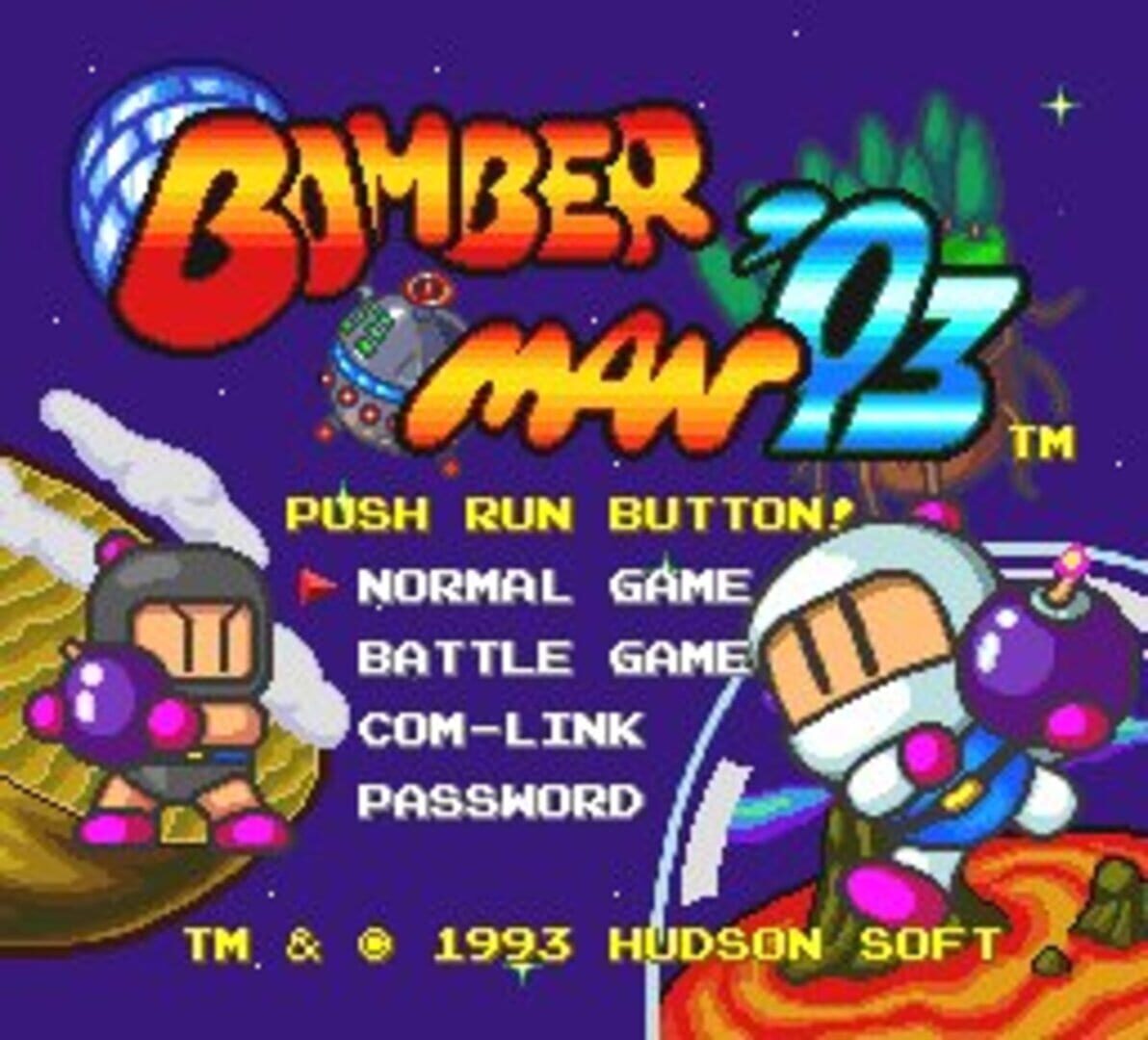Captura de pantalla - Bomberman '93