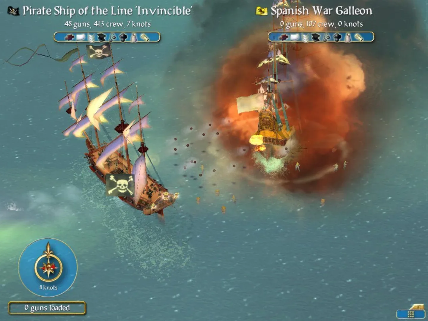 Captura de pantalla - Sid Meier's Pirates!