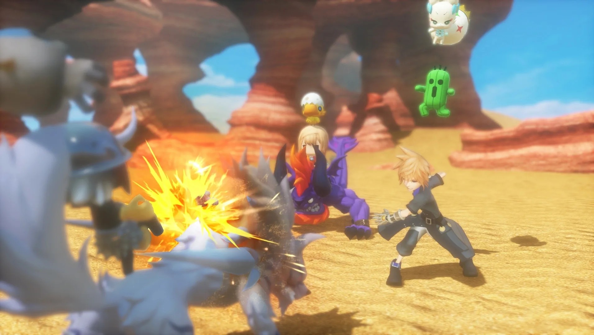 Captura de pantalla - World of Final Fantasy
