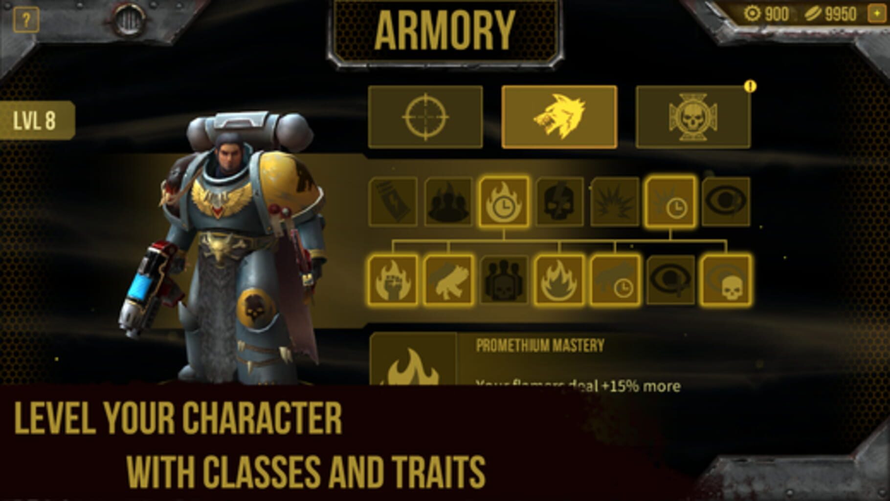 Captura de pantalla - Warhammer 40,000: Space Wolf