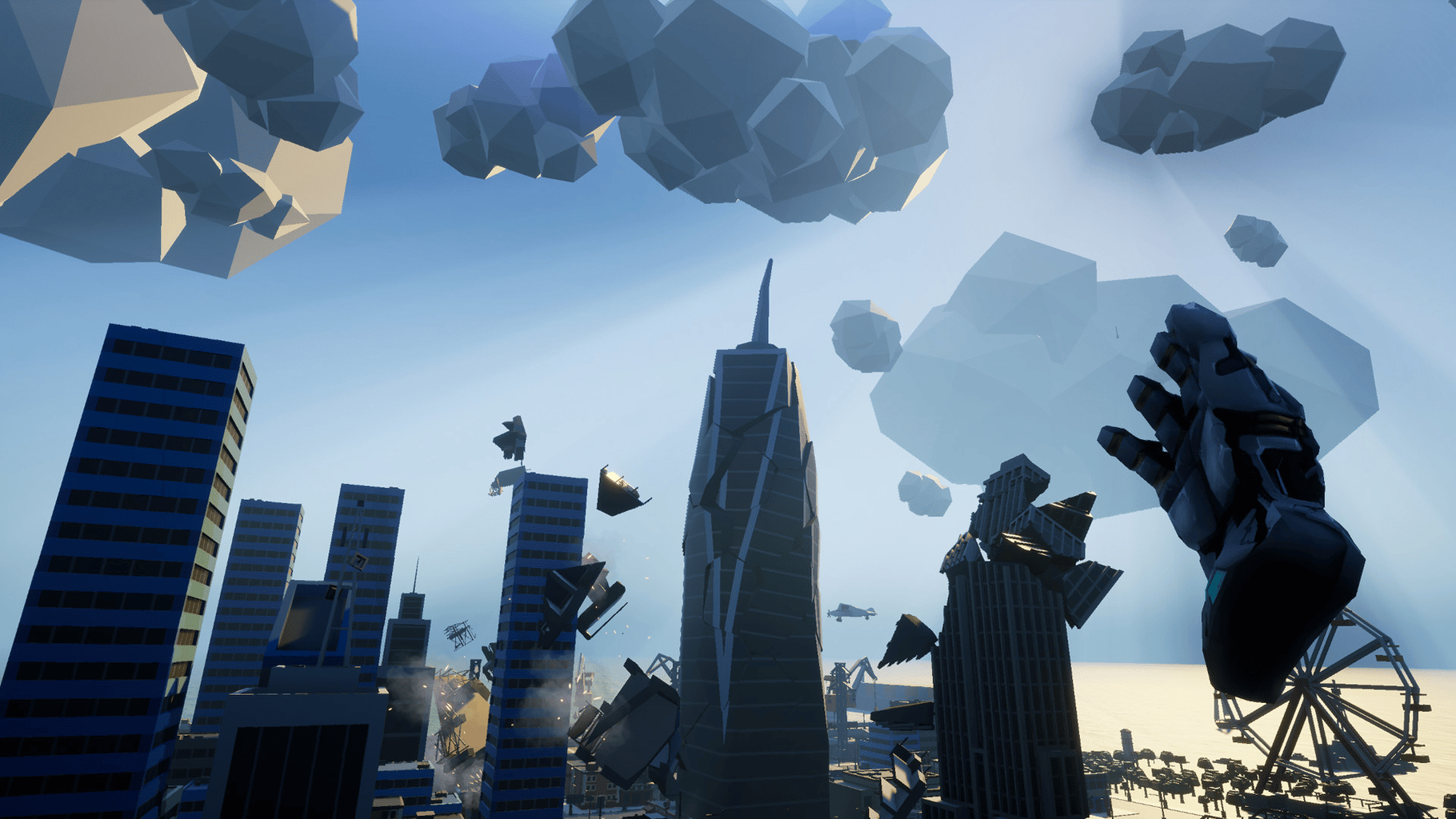 VRobot: VR Giant Robot Destruction Simulator screenshot