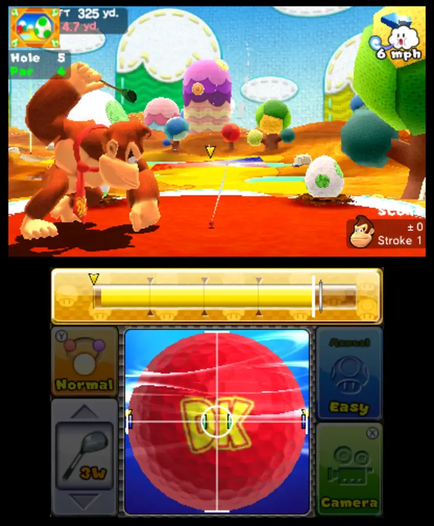 Captura de pantalla - Mario Golf: World Tour